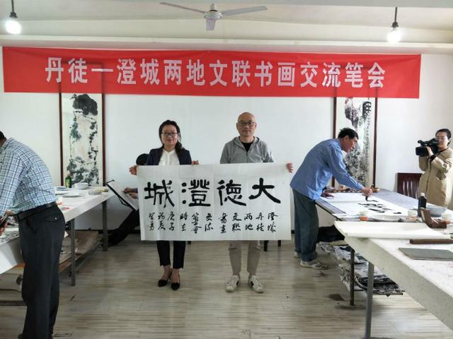 CQ9电子 CQ9传奇电子丹徒区文联来澄开展文化文艺交流活动(图4)