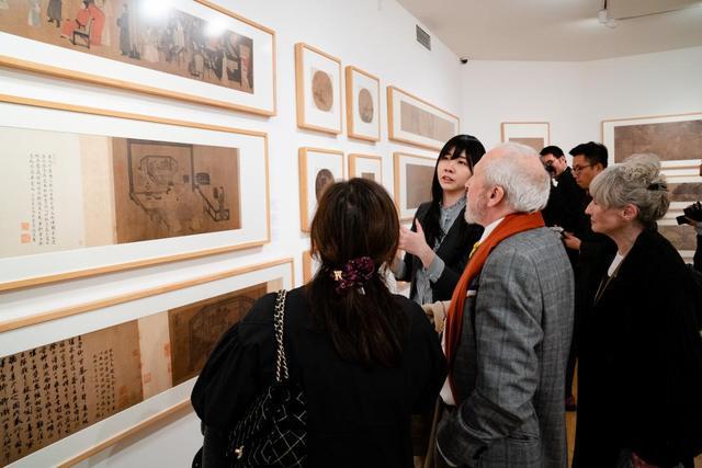“中国历代绘画大系”亮相CQ9电子 CQ9传奇电子英国浙江宋韵文化交流活动在伦敦开幕(图3)